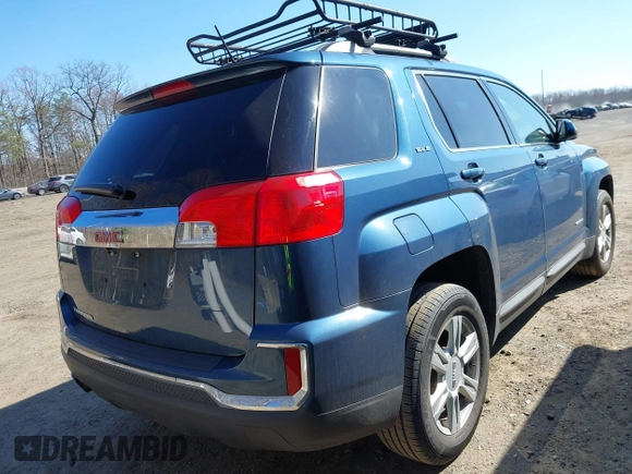 2016 GMC Terrain SLE with VIN 2GKALNEK1G6248153, listed as a IAAI auction lot 41913341 with 191,699 mi miles. Bid and sale history available at carsss.com. Image 4.