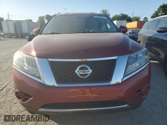 2015 Nissan Pathfinder S с VIN 5N1AR2MM4FC689286, выставлен на аукционе Copart как лот 57658074 с пробегом 90 363 миль миль и Списание • Salvage title. История ставок и продаж доступна на DreamBid. Изображение 5.