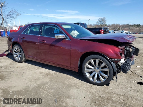 2019 Chrysler 300 Touring with VIN 2C3CCAAG4KH590597, listed as a Copart auction lot 50419665 with 19,800 mi miles and Salvage Title. Bid and sale history available at carsss.com. Image 4.