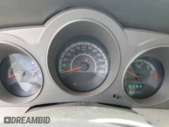 2010 Dodge Avenger SXT with VIN 1B3CC4FB5AN113923, listed as a Copart auction lot 57132425 with 254,191 mi miles and Salvage title. Bid and sale history available at DreamBid. Image 9.