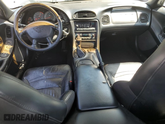 2004 Chevrolet Corvette with VIN 1G1YY22G145116083, listed as a Copart auction lot 52054735 with 158,087 mi miles and Salvage Title. Bid and sale history available at carsss.com. Image 8.