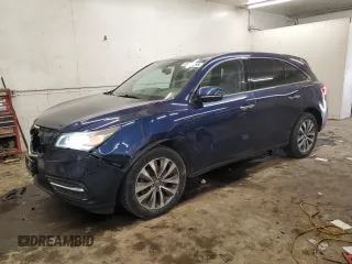 2015 Acura MDX Technology z VIN 5FRYD4H66FB015764, wystawiony jako Copart lot #89359295 z przebiegiem 255 512 mil mil oraz Nie do naprawy • Non repairable. Historia ofert i sprzedaży dostępna na DreamBid. Obrazek 1.