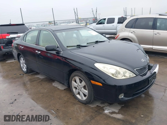 2005 Lexus ES 350 with VIN JTHBA30G955111921, listed as a IAAI auction lot 41430716 with 132,596 mi miles and . Bid and sale history available at DreamBid. Image 1.