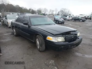 1999 Ford Crown Victoria Police with VIN 2FAFP71W3XX130521, listed as a IAAI auction lot 41384939 with 257,504 mi miles. Bid and sale history available at carsss.com. Image 1.