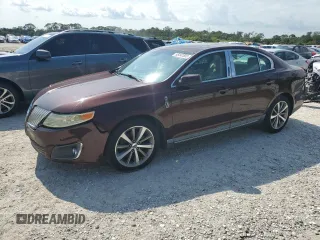 2009 Lincoln MKS with VIN 1LNHM93R19G631250, listed as a Copart auction lot 55442505 with 160,926 mi miles and Salvage Title. Bid and sale history available at DreamBid. Image 1.