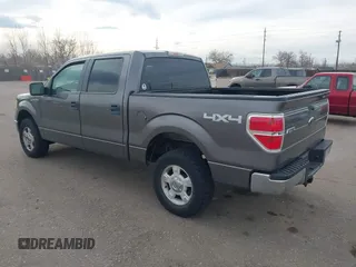 2009 Ford F-150 XL with VIN 1FTPW14V99KC52405, listed as a IAAI auction lot 41510394 with 166,245 mi miles. Bid and sale history available at carsss.com. Image 3.
