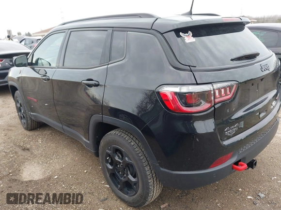 2023 Jeep Compass Trailhawk с VIN 3C4NJDDN7PT510813, выставлен на аукционе IAAI как лот 42096113 с пробегом 25 356 миль миль и . История ставок и продаж доступна на DreamBid. Изображение 3.