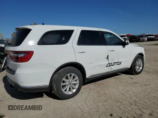 2019 Dodge Durango Special Service with VIN 1C4SDJFT4KC738888, listed as a Copart auction lot 79771624 with 116,281 mi miles and Salvage title. Bid and sale history available at DreamBid. Image 3.