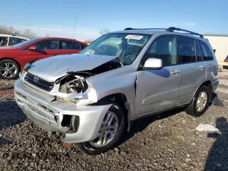 2003 Toyota RAV4 with VIN JTEGH20V130092184, listed as a Copart auction lot 42252955 with 282,299 mi miles and Salvage Title. Bid and sale history available at carsss.com. Image 1.