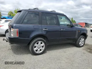 2005 Land Rover Range Rover HSE with VIN SALME11435A188453, listed as a Copart auction lot 59222005 with 198,400 mi miles and Salvage title. Bid and sale history available at DreamBid. Image 3.