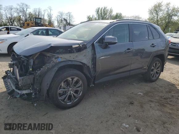 2023 Toyota RAV4 Hybrid XLE Premium z VIN JTMB6RFV4PD089184, wystawiony jako Copart lot #53453205 z przebiegiem 29 931 mil mil oraz Szkoda całkowita • Salvage title. Historia ofert i sprzedaży dostępna na DreamBid. Obrazek 1.