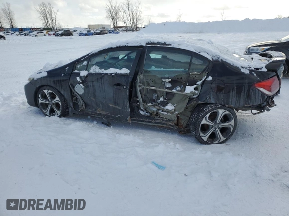 2013 Honda Civic Si with VIN 2HGFB6E55DH200287, listed as a Copart auction lot 43227685 with 230,876 mi miles and Non repairable. Bid and sale history available at DreamBid. Image 2.
