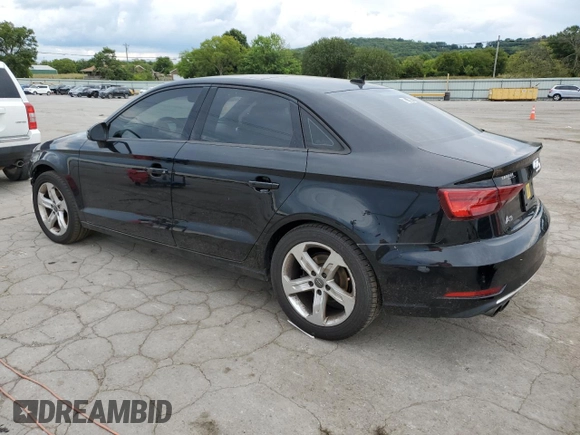 2017 Audi A3 Sedan Premium with VIN WAUAUGFFXH1063929, listed as a Copart auction lot 63546174 with 67,684 mi miles and Salvage Title. Bid and sale history available at carsss.com. Image 2.