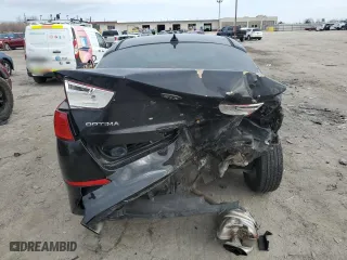2015 Kia Optima LX with VIN 5XXGM4A78FG352790, listed as a Copart auction lot 49445295 with 117,980 mi miles and Salvage Title. Bid and sale history available at carsss.com. Image 6.