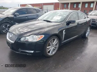 2010 Jaguar XF Supercharged with VIN SAJWA0HE1AMR64142, listed as a IAAI auction lot 42073475 with 119,177 mi miles. Bid and sale history available at carsss.com. Image 2.