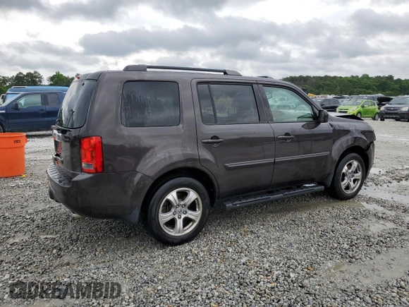2013 Honda Pilot EX-L with VIN 5FNYF3H52DB015271, listed as a Copart auction lot 56126895 with 100,142 mi miles and Salvage title. Bid and sale history available at DreamBid. Image 3.