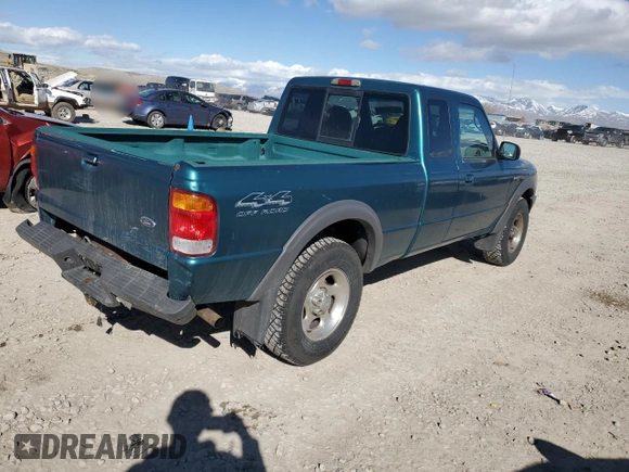 1998 Ford Ranger XL with VIN 1FTZR15UXWPB13999, listed as a Copart auction lot 46930095 with 219,601 mi miles and Salvage Title. Bid and sale history available at DreamBid. Image 3.