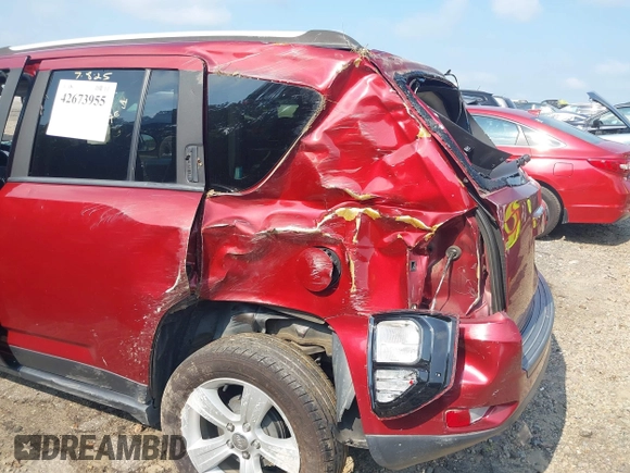 2016 Jeep Compass Latitude с VIN 1C4NJCEA8GD648243, выставлен на аукционе IAAI как лот 42673955 с пробегом 156 929 миль миль и . История ставок и продаж доступна на DreamBid. Изображение 6.