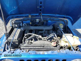 2003 Jeep Wrangler X with VIN 1J4FA39S03P317828, listed as a Copart auction lot 47012595 with 164,965 mi miles and Salvage Title. Bid and sale history available at carsss.com. Image 12.