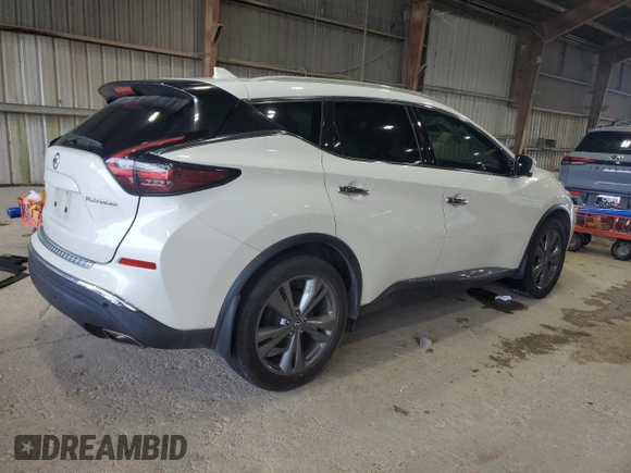 2019 Nissan Murano Platinum z VIN 5N1AZ2MJ6KN124932, wystawiony jako Copart lot #54419415 z przebiegiem 83 300 mil mil oraz Szkoda całkowita • Salvage title. Historia ofert i sprzedaży dostępna na DreamBid. Obrazek 3.
