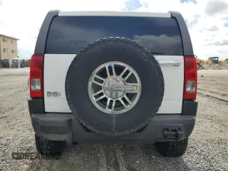 2008 Hummer H3 SUV with VIN 5GTEN13E388168306, listed as a Copart auction lot 60080494 with 185,700 mi miles and Salvage Title. Bid and sale history available at carsss.com. Image 6.