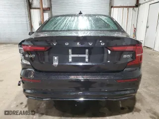 2024 Volvo S60 Core Dark Theme with VIN 7JRL12TK7RG324393, listed as a Copart auction lot 49817315 with 14,985 mi miles and Salvage Title. Bid and sale history available at carsss.com. Image 6.