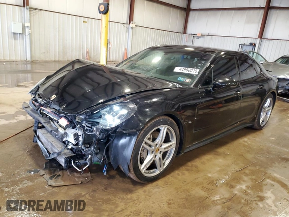 2017 Porsche Panamera with VIN WP0AA2A74HL103151, listed as a Copart auction lot 44960015 with 60,361 mi miles and Salvage title. Bid and sale history available at DreamBid. Image 1.