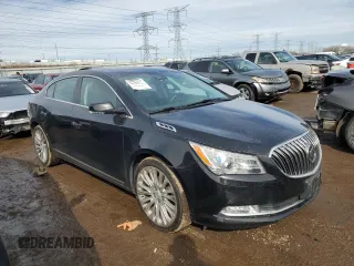 2016 Buick LaCrosse Premium II with VIN 1G4GF5G35GF259497, listed as a Copart auction lot 47017115 with 65,966 mi miles and Salvage Title. Bid and sale history available at carsss.com. Image 4.