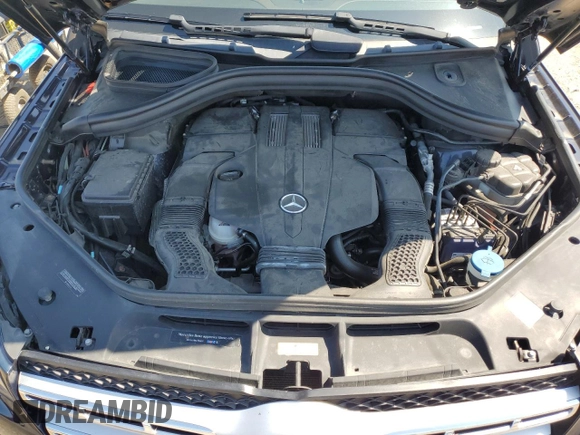 2017 Mercedes-Benz GLS 450 with VIN 4JGDF6EE4HA922070, listed as a Copart auction lot 54575704 with 80,986 mi miles and Non Repairable. Bid and sale history available at DreamBid. Image 12.