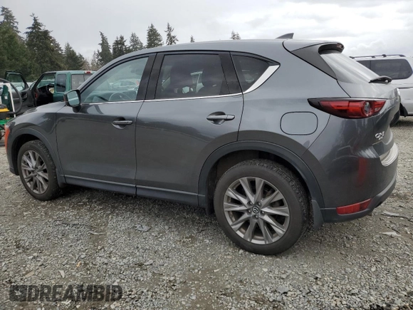 2020 Mazda CX-5 Grand Touring with VIN JM3KFBDM6L0815735, listed as a Copart auction lot 49511855 with 35,512 mi miles and Salvage Title. Bid and sale history available at carsss.com. Image 2.