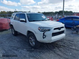 2016 Toyota 4Runner Limited with VIN JTEBU5JR1G5301943, listed as a IAAI auction lot 41491480 with 150,174 mi miles. Bid and sale history available at carsss.com. Image 1.