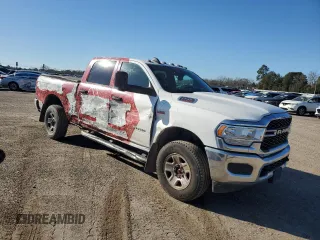 2022 Ram 2500 Tradesman with VIN 3C6UR5CJ1NG129156, listed as a Copart auction lot 45753645 with 41,600 mi miles and Salvage title. Bid and sale history available at DreamBid. Image 4.