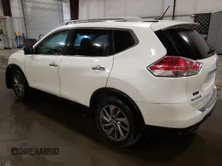 2015 Nissan Rogue SL with VIN 5N1AT2MV4FC832618, listed as a Copart auction lot 47641635 with 186,038 mi miles and Salvage Title. Bid and sale history available at DreamBid. Image 2.
