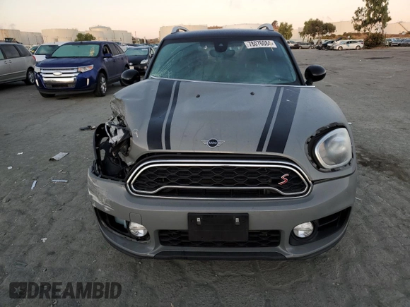 2019 MINI Countryman Cooper S with VIN WMZYT3C50K3E96036, listed as a Copart auction lot 78076084 with 31,146 mi miles and Salvage Title. Bid and sale history available at carsss.com. Image 5.