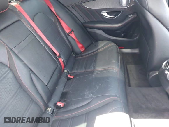 2017 Mercedes-Benz C 43 AMG with VIN 55SWF6EB4HU185817, listed as a IAAI auction lot 41821204 with 86,699 mi miles and . Bid and sale history available at DreamBid. Image 8.