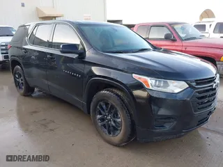 2021 Chevrolet Traverse LS with VIN 1GNERFKW4MJ246475, listed as a IAAI auction lot 41736782 with 67,831 mi miles. Bid and sale history available at carsss.com. Image 1.