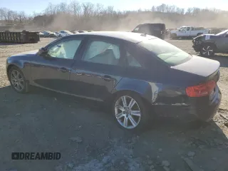 2010 Audi A4 2.0T Premium with VIN WAUBFAFL4AN070858, listed as a Copart auction lot 86452114 with 0 mi miles and Salvage Title. Bid and sale history available at carsss.com. Image 2.