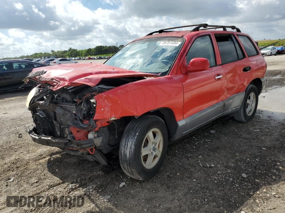 2004 Hyundai Santa Fe GLS with VIN KM8SC13E34U813355, listed as a Copart auction lot 79110914 with 113,335 mi miles and Non Repairable. Bid and sale history available at carsss.com. Image 1.