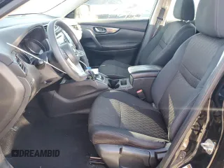 2017 Nissan Rogue SV with VIN 5N1AT2MT1HC890705, listed as a Copart auction lot 44070595 with 89,411 mi miles and Salvage Title. Bid and sale history available at carsss.com. Image 7.