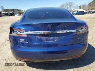 2016 Tesla Model S 90D z VIN 5YJSA1E27GF172611, wystawiony jako Copart lot #49434005 z przebiegiem 175 665 mil mil oraz Szkoda całkowita • Salvage title. Historia ofert i sprzedaży dostępna na DreamBid. Obrazek 6.