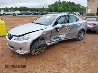2007 Lexus IS 250 with VIN JTHBK262572025304, listed as a IAAI auction lot 42354763 with 62,083 mi miles and . Bid and sale history available at DreamBid. Image 18.