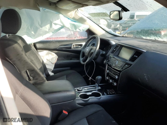 2018 Nissan Pathfinder SV with VIN 5N1DR2MM9JC669685, listed as a Copart auction lot 45734705 with 113,284 mi miles and Salvage Title. Bid and sale history available at carsss.com. Image 7.