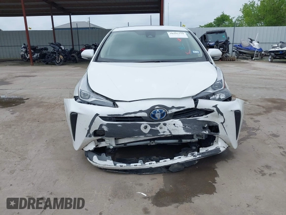 2022 Toyota Prius L Eco with VIN JTDKAMFUXN3157225, listed as a IAAI auction lot 39292379 with 59,333 mi miles and . Bid and sale history available at DreamBid. Image 13.