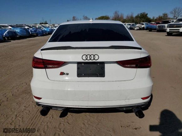 2017 Audi A3 Sedan Premium with VIN WAUB8GFF8H1026340, listed as a Copart auction lot 88479015 with NaN miles and Salvage Title. Bid and sale history available at carsss.com. Image 6.