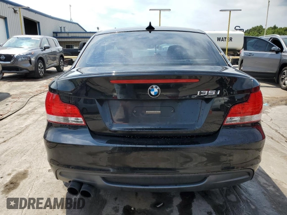 2009 BMW 1 Series 135i with VIN WBAUC735X9VK80113, listed as a Copart auction lot 67117234 with Not provided miles and Salvage title. Bid and sale history available at DreamBid. Image 6.