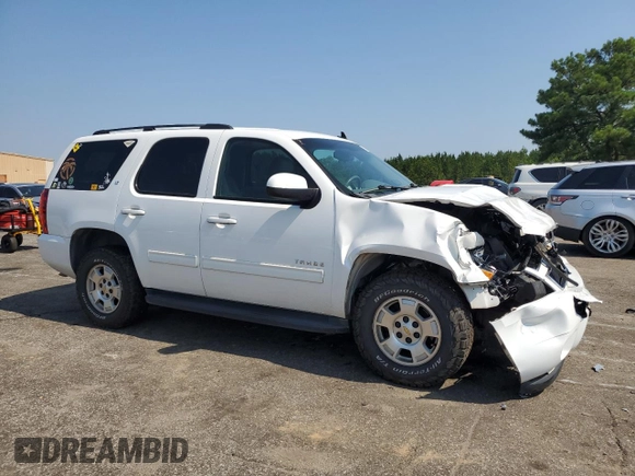 2013 Chevrolet Tahoe LT with VIN 1GNSCBE0XDR344268, listed as a Copart auction lot 62084475 with 171,603 mi miles and Salvage title. Bid and sale history available at DreamBid. Image 4.