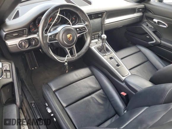 2017 Porsche 911 Carrera with VIN WP0CA2A97HS141201, listed as a Copart auction lot 73797854 with Not Provided miles and Salvage Title. Bid and sale history available at DreamBid. Image 8.
