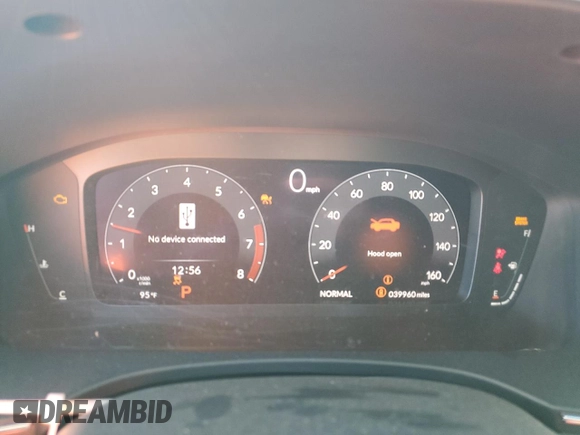 2023 Acura Integra w/A-Spec Package with VIN 19UDE4H31PA004007, listed as a Copart auction lot 71381574 with 39,960 mi miles and Salvage Title. Bid and sale history available at carsss.com. Image 9.