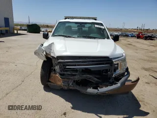 2018 Ford F-150 XL with VIN 1FTEX1CB1JKC58165, listed as a Copart auction lot 61529075 with 105,771 mi miles and Salvage title. Bid and sale history available at DreamBid. Image 5.