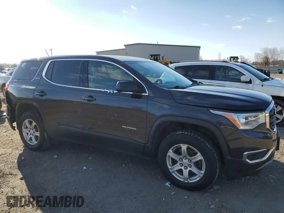 2017 GMC Acadia SLE with VIN 1GKKNRLA7HZ241424, listed as a Copart auction lot 50952505 with 142,860 mi miles and Salvage title. Bid and sale history available at DreamBid. Image 4.